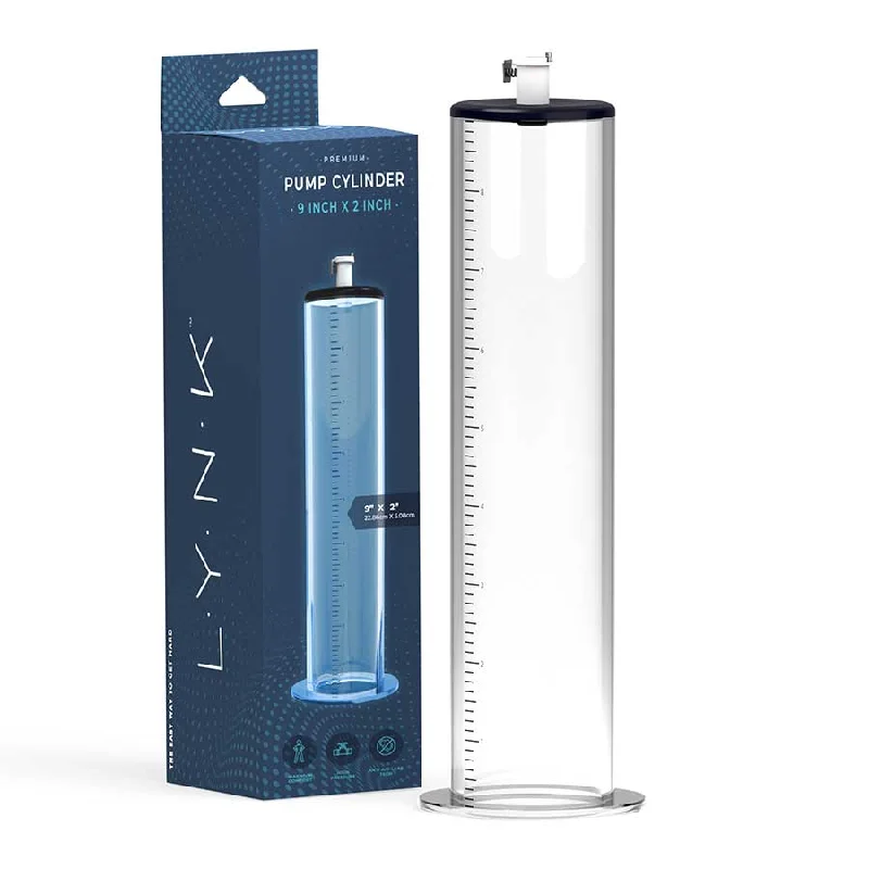 9 Inch Penis Pump Cylinder High Performance Pumping Tube by Lynk Pleasure