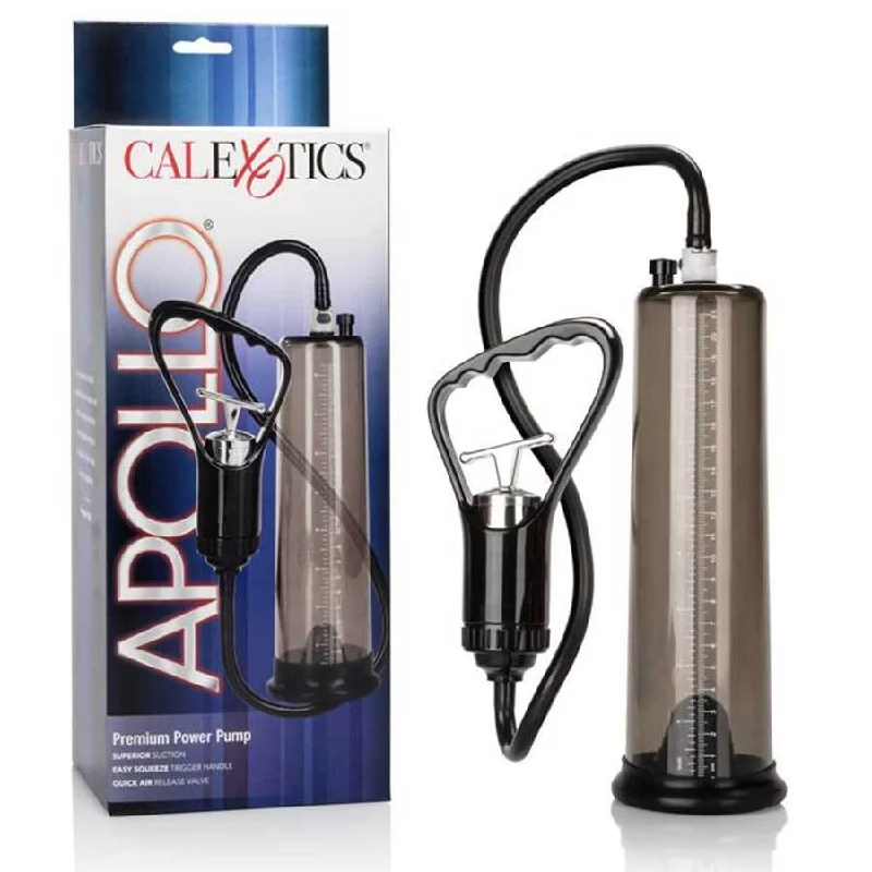 Apollo Men's Premium Power Penis Pump Smoke Cylinder