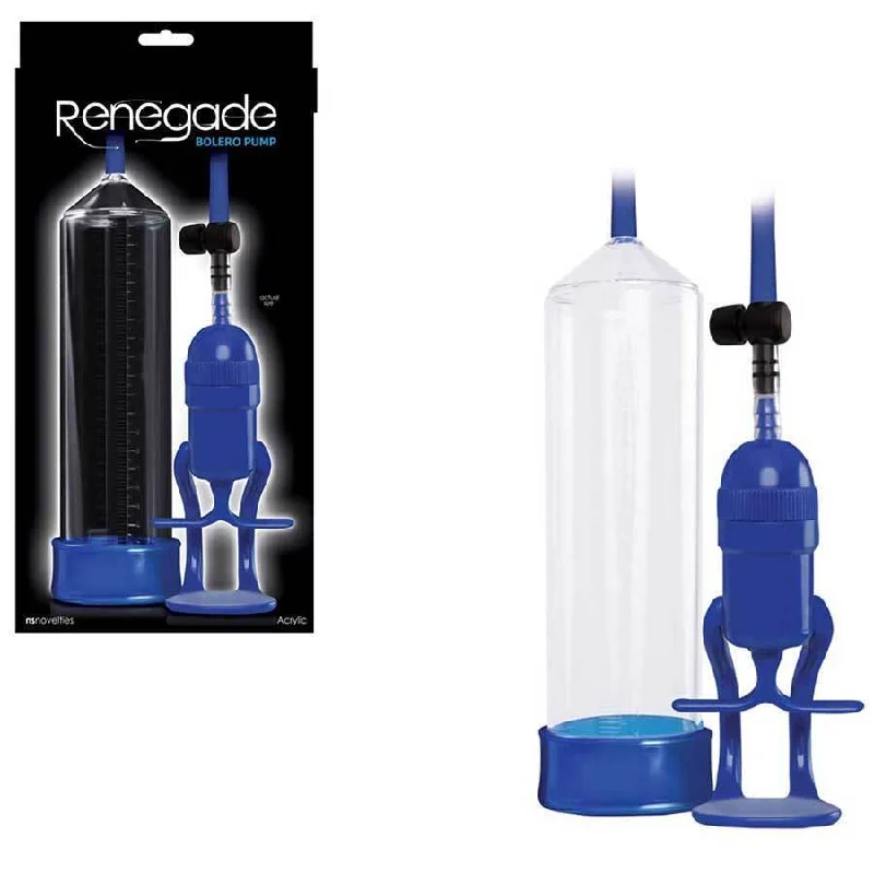 Bolero Precision Male Enhancement Penis Pump for Men Blue