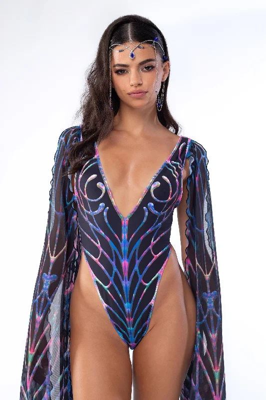 Cosmic Chaos Winged Bodysuit