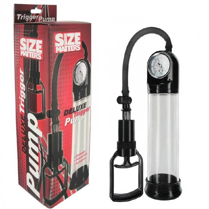 Deluxe Trigger Precision Penis Pump for Men by Size Matters