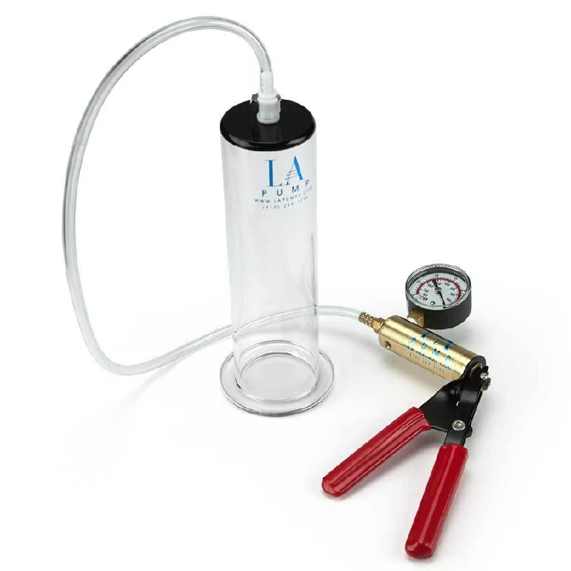 Deluxe Wide Body Elliptical Penis Enlargement Pump Kit by LA Pump