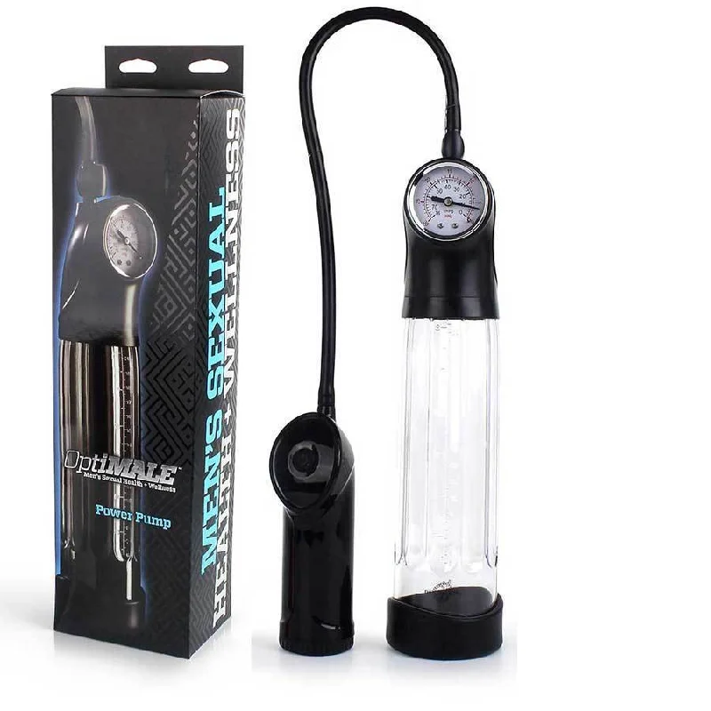 Electric Power Penis Pump with Air Gauge by Optimale