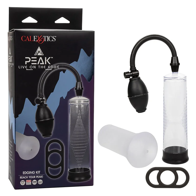 Peak Edging Penis Pump Kit by Cal Exotics