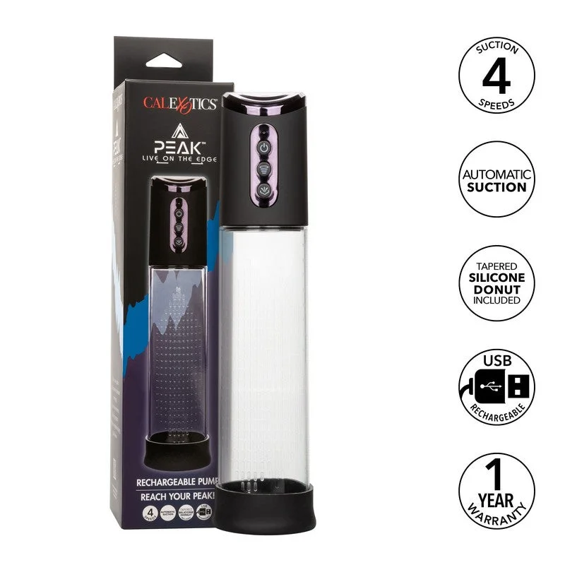 Peak Rechargeable Penis Pump by Cal Exotics