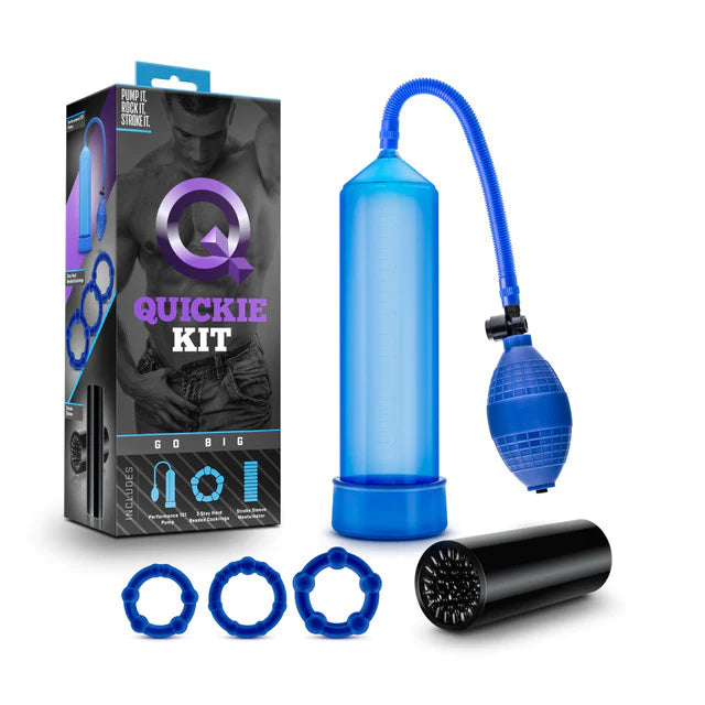 Quickie Kit Go Big Penis Pump by Blush