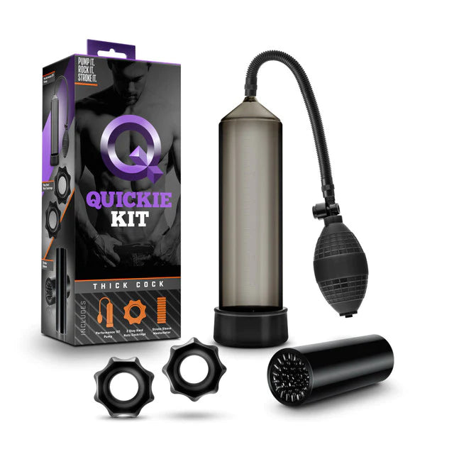 Quickie Kit Thick Penis Pump by Blush