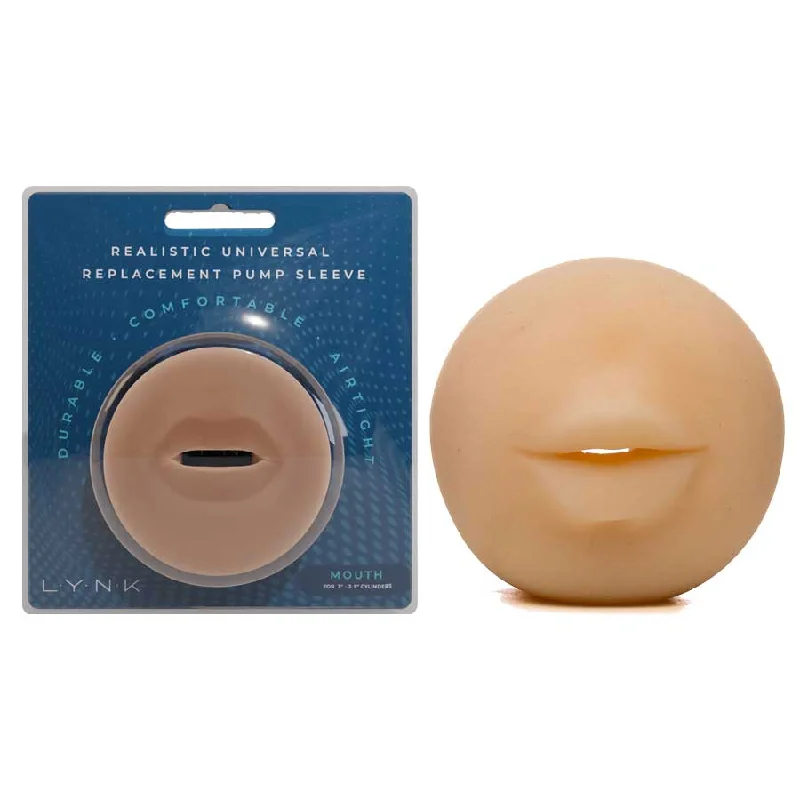 Realistic Mouth Penis Pump Universal Fit Replacement Sleeve by Lynk Pleasure