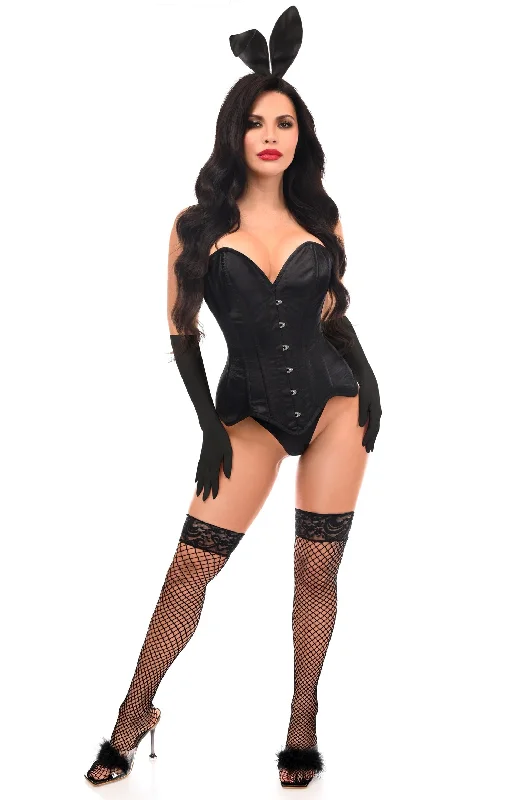 Top Drawer 4 PC Classic Bunny Corset Costume