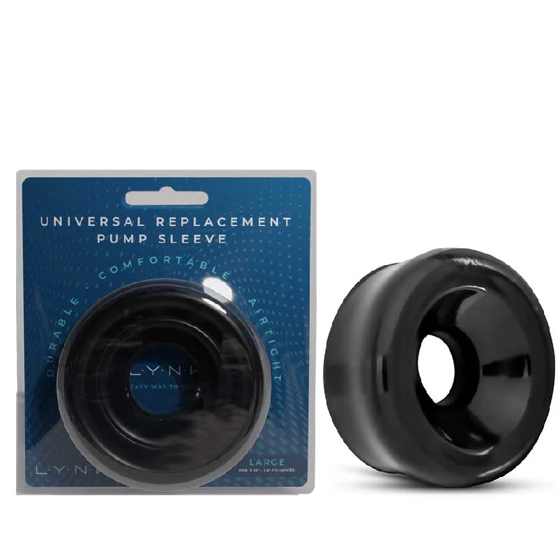 Universal Penis Pump Replacement Sleeve Black by Lynk Pleasure