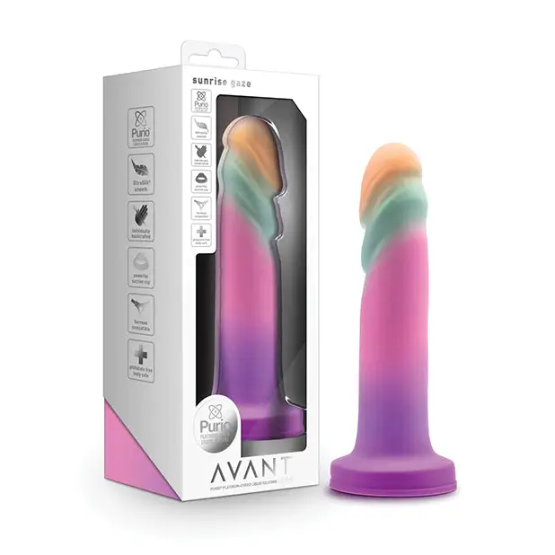 Blush Avant Sunrise Gaze Silicone Dildo - Sherbet