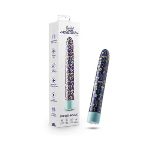 Blush Limited Addiction Utopia Rechargeable 7 in. Vibrator Aqua