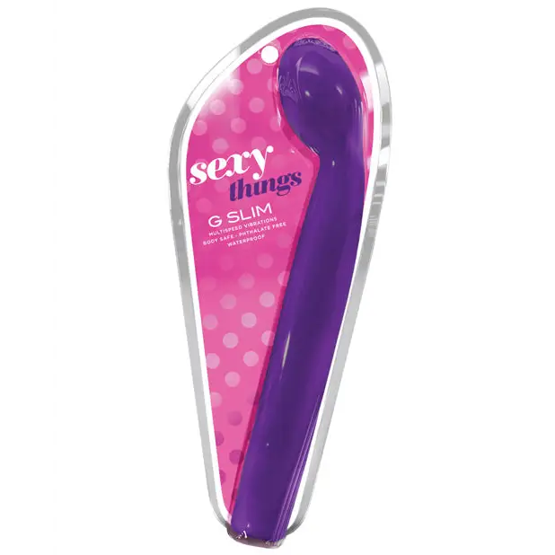 Blush Sexy Things G Slim Multispeed Slimline G-Spot Vibrator Purple