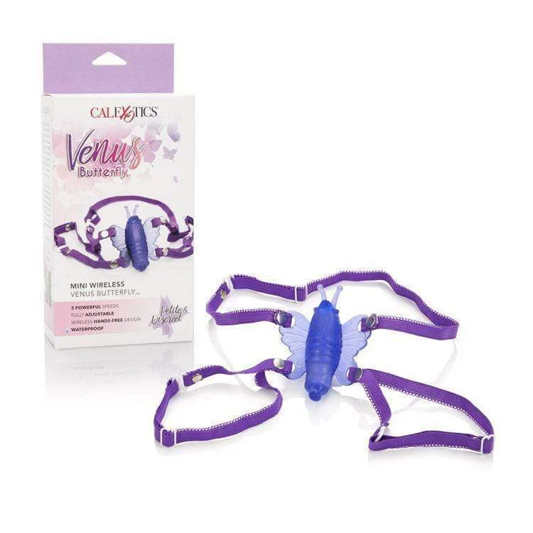 California Exotics - Venus Butterfly Mini Wireless Clit Massager (Purple)