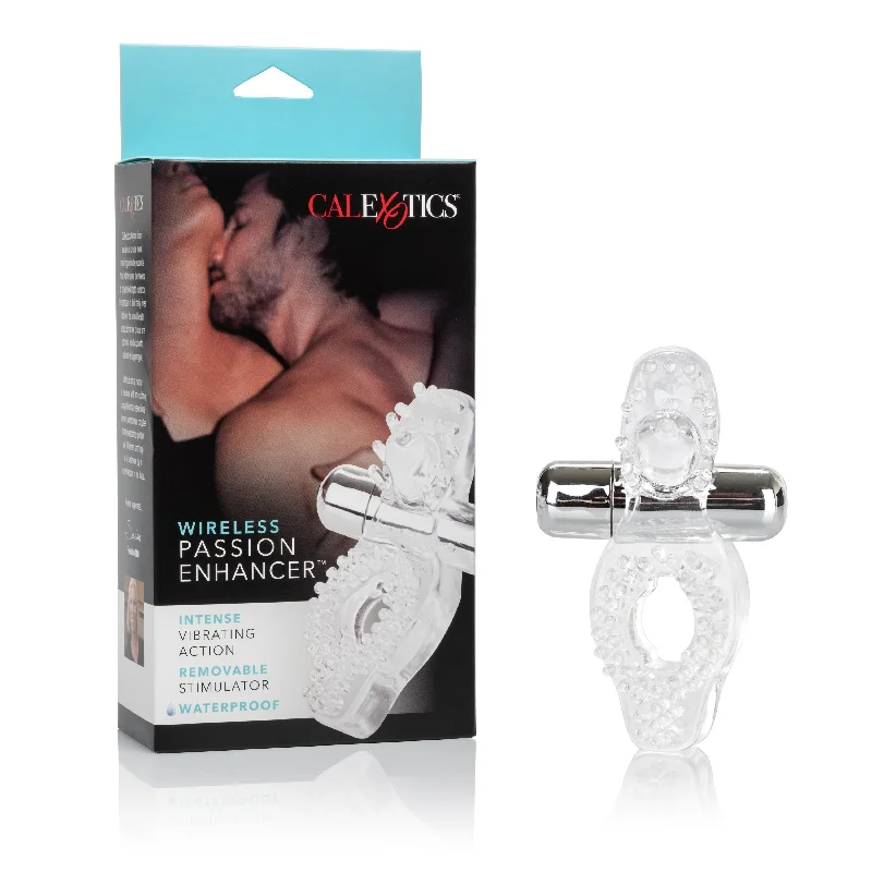 California Exotics - Wireless Passion Enhancer Vibrating Cock Ring (Clear)