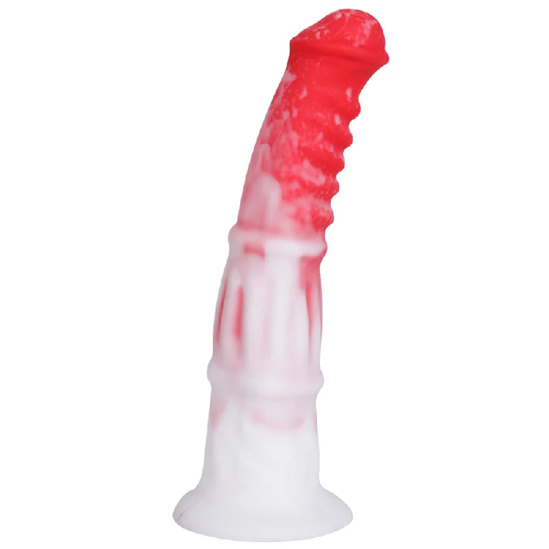 Poppy - 10.6 Inch Horse Dildo - Silicone Fantasy Dildo - Noble Horse Cock Dildo