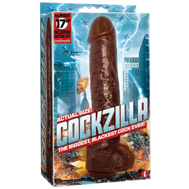 Icon Male Cockzilla - Black