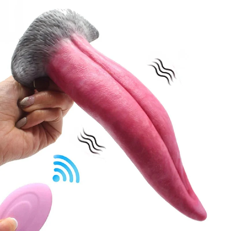 Magic Tongue Vibrator With Remote Control