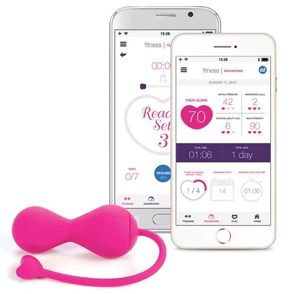 OhMiBod - Lovelife Krush App-Controlled Bluetooth Kegel Balls