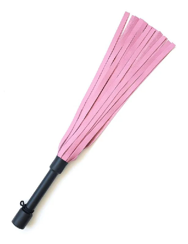 Pink Devil Leather Flogger