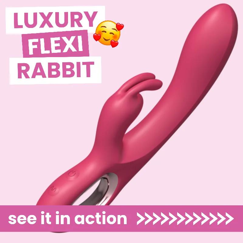 Rose Rabbit Silicone Vibrator - Stunning Clit Stimulation