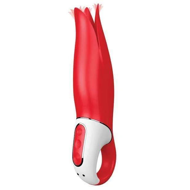 Satisfyer - Power Flower Clit Massager (Red)