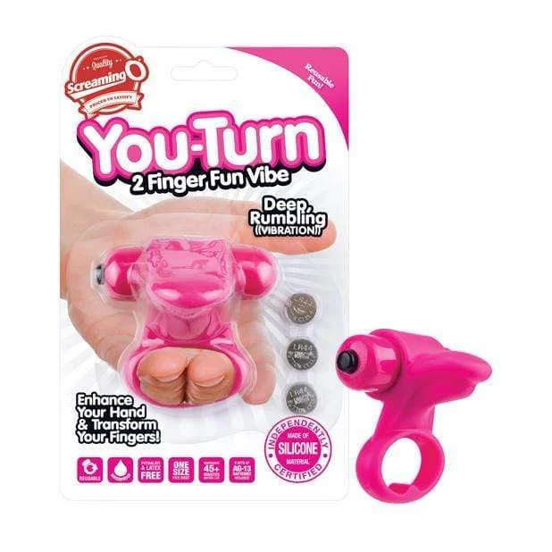 TheScreamingO - You Turn 2 Finger Fun Vibe Cock Ring