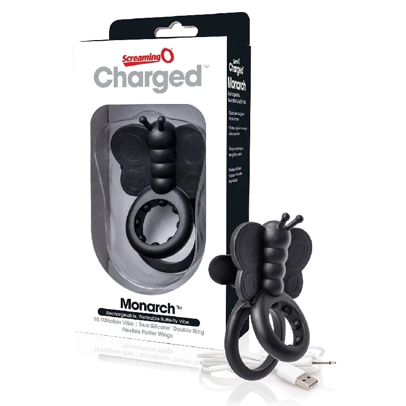 TheScreamingO - Charged Monarch Rechargeable Butterfly Cock Ring