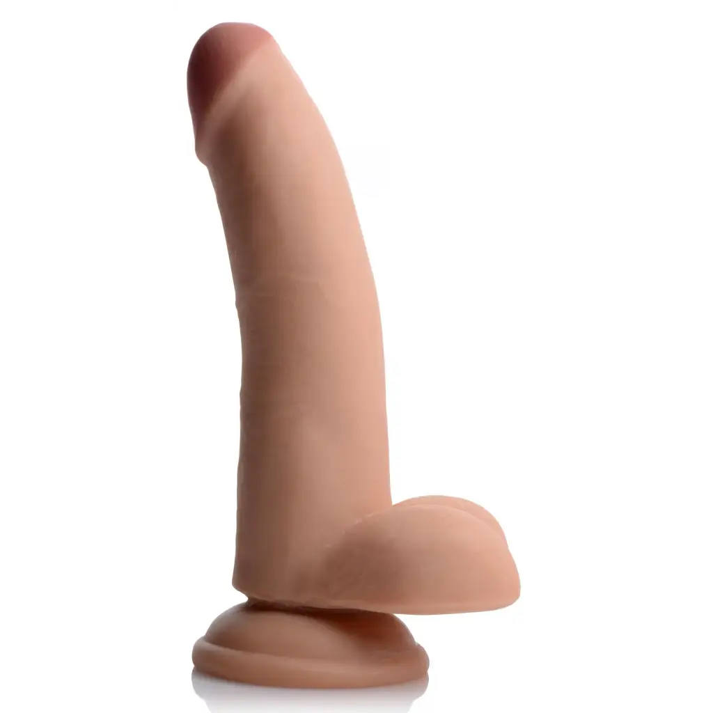 Usa Cocks 8in Ameriskin Dildo Light(out Beg Sep)