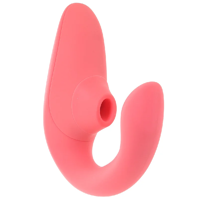 Womanizer Blend Dual Stimulator in Coral