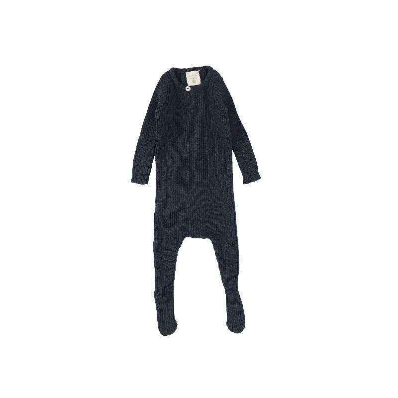 Analogie Knit Footie - Black AW20