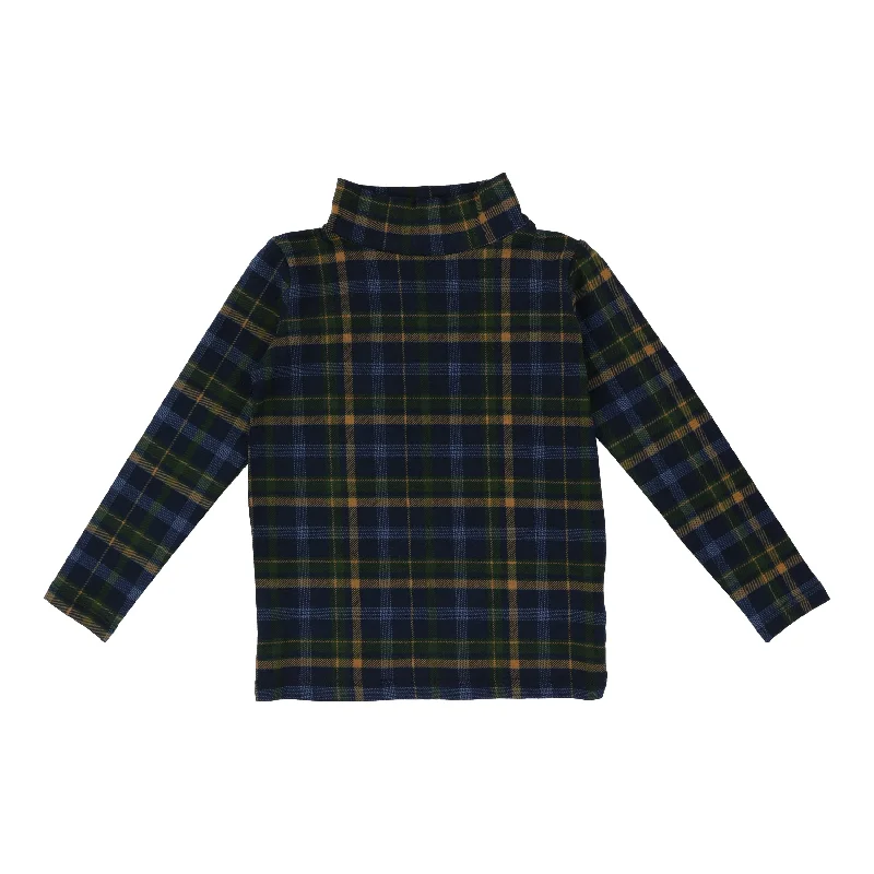 Analogie Plaid Mockneck - Plaid