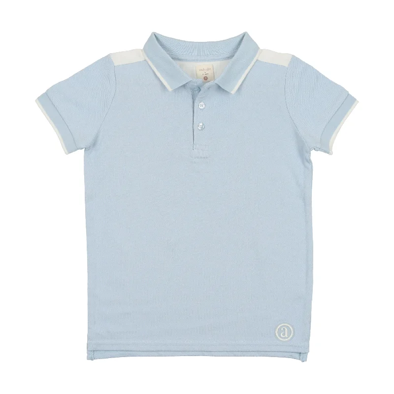 Analogie Short Sleeve Polo (Multigarden Collection) - Light Blue