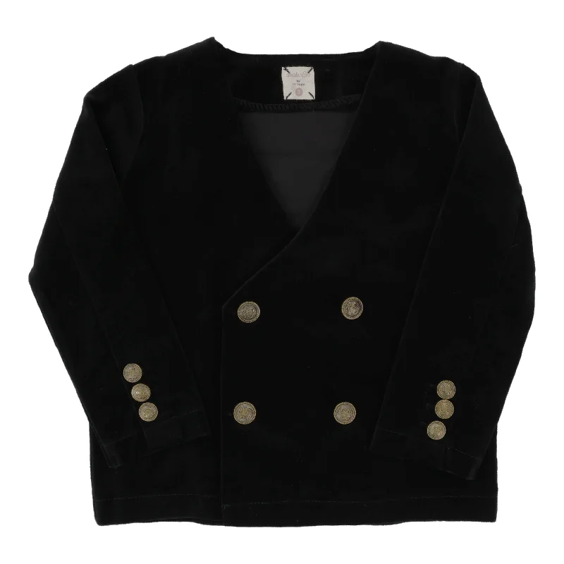 Analogie Velvet Blazer - Black