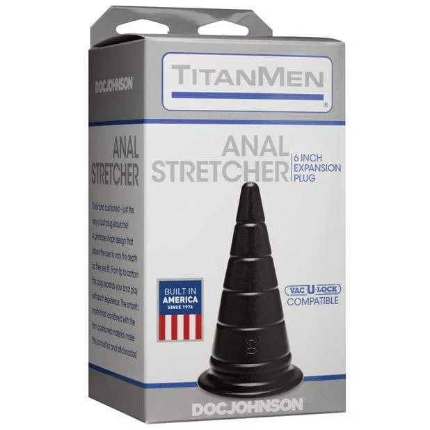 Doc Johnson - Titanmen Anal Stretcher 6" (Black)