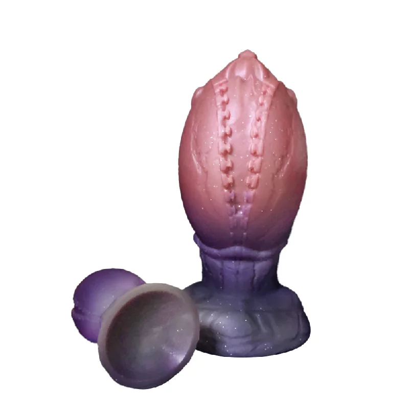 Dragon Hatch Silicone Egg Plug - Huge Anal Toy - Silicone Butt Plug - Anal Trainer