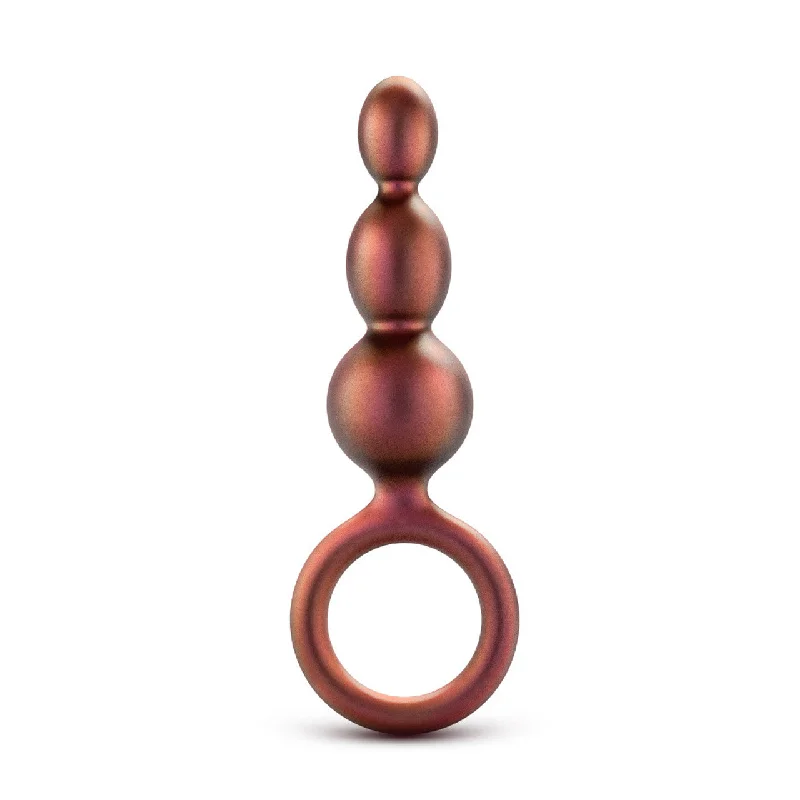 Matrix Beaded Loop Plug - Copper