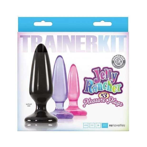 NS Novelties - Jelly Rancher Pleasure Butt Plug Trainer Kit (Multi Colour)